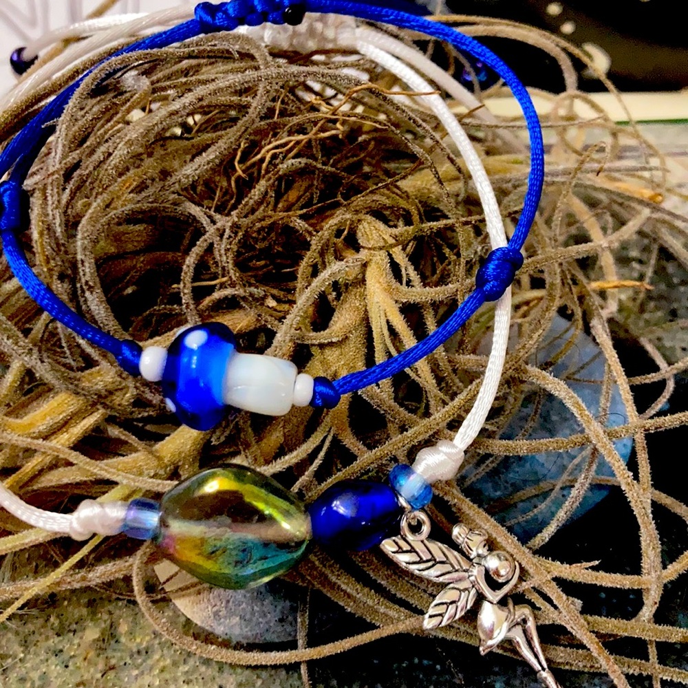 Magic Fairy 🧚 Crystal Macrame bracelet set